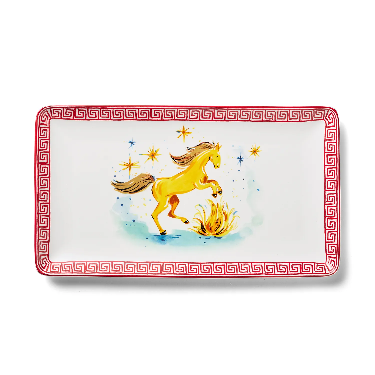 Sur La Table Lunar New Year Horse Rectangular Platter