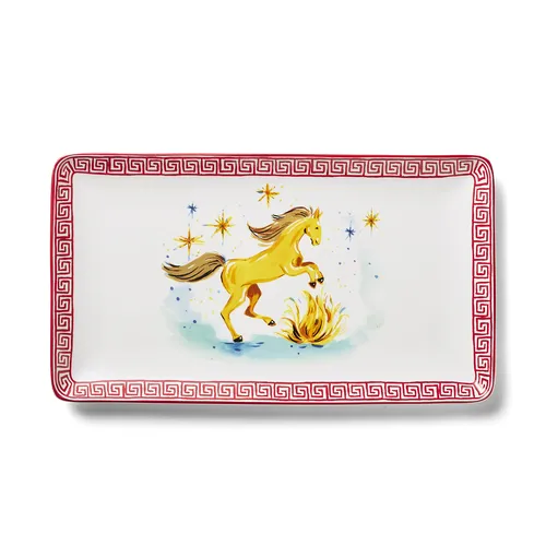 Sur La Table Lunar New Year Horse Rectangular Platter