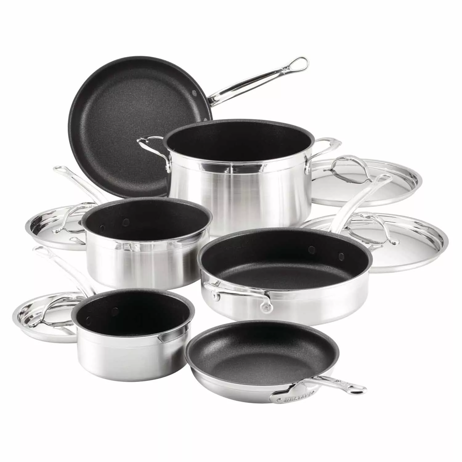 Hestan ProBond Stainless Steel TITUM™ 10-Piece Cookware Set