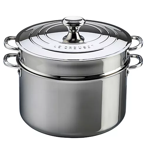 Le Creuset 8 Quart Stockpot - Indigo - Winestuff