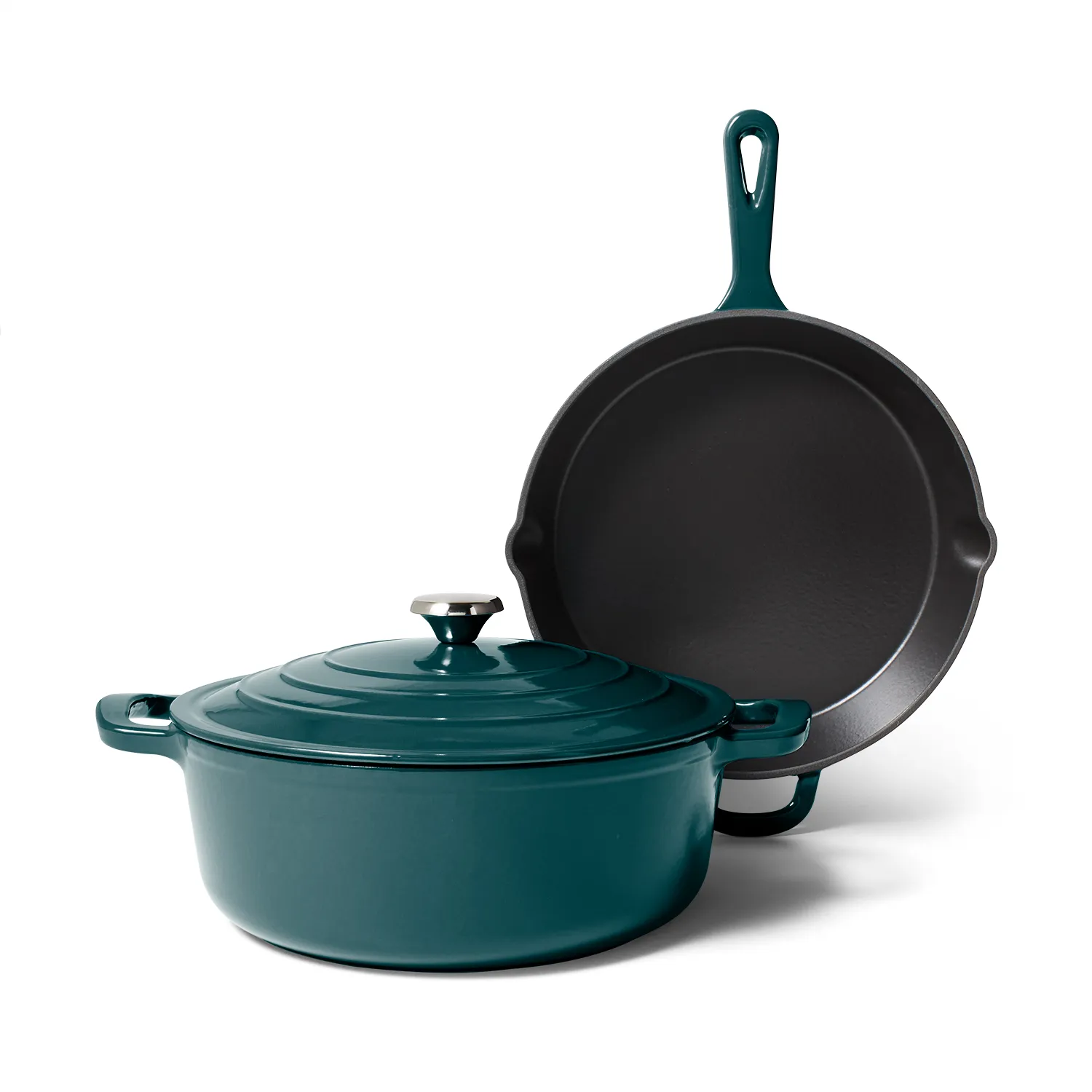 Sur la table Enameled Cast Iron 3-Piece Set