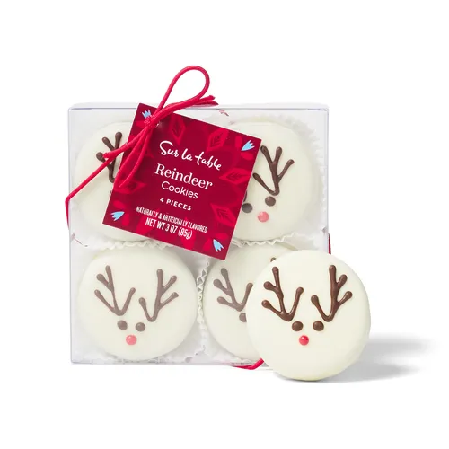 Sur La Table Chocolate Covered Reindeer Sandwich Cookies