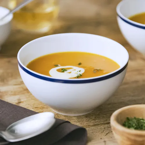 Maple-Braised Butternut Squash Soup with Thyme