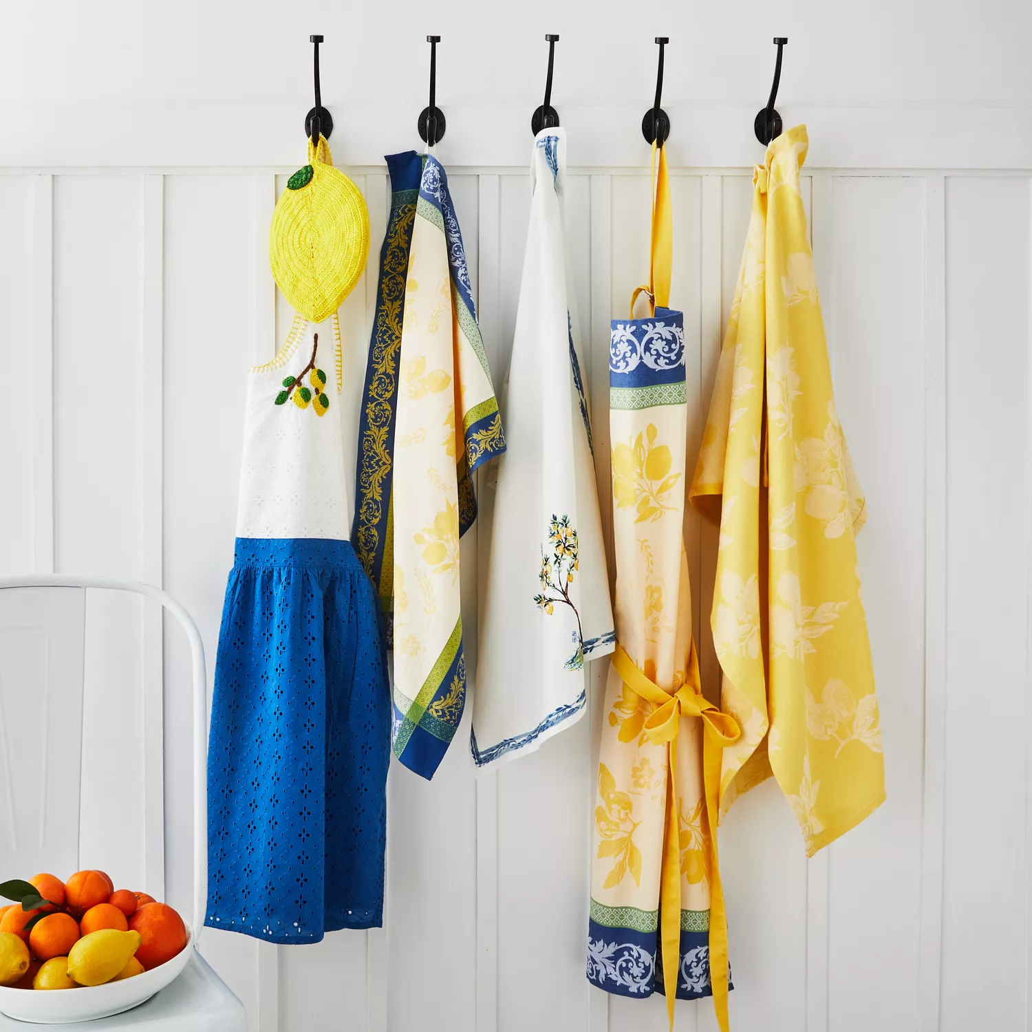 Sur La Table Citrus Kitchen Towel, Orange