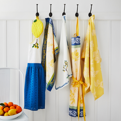 Sur La Table Citrus Jacquard Towels, Set of 3