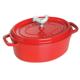 Oval Enameled Cast Iron Dutch Ovens