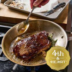 A French Spread featuring 4th & Heart