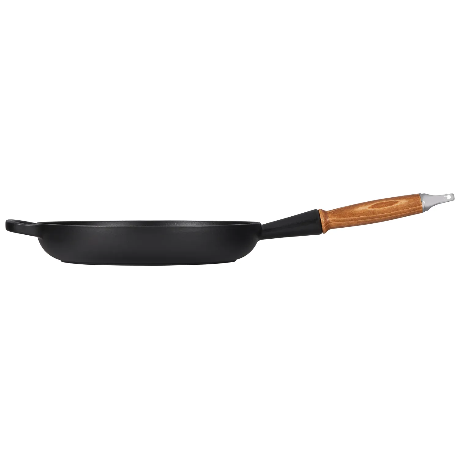 Le Creuset Enameled Cast Iron Alpine Wood Handled Skillet, 10.25"