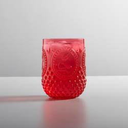 Stemless Acrylic Cherry Glass