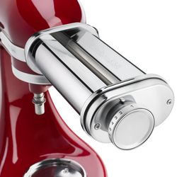 KitchenAid® Stand-Mixer Pasta Attachment Set as long as your dough is perfect the attachment will work just great