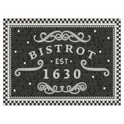 Bistrot Vinyl Placemats, Set of 4