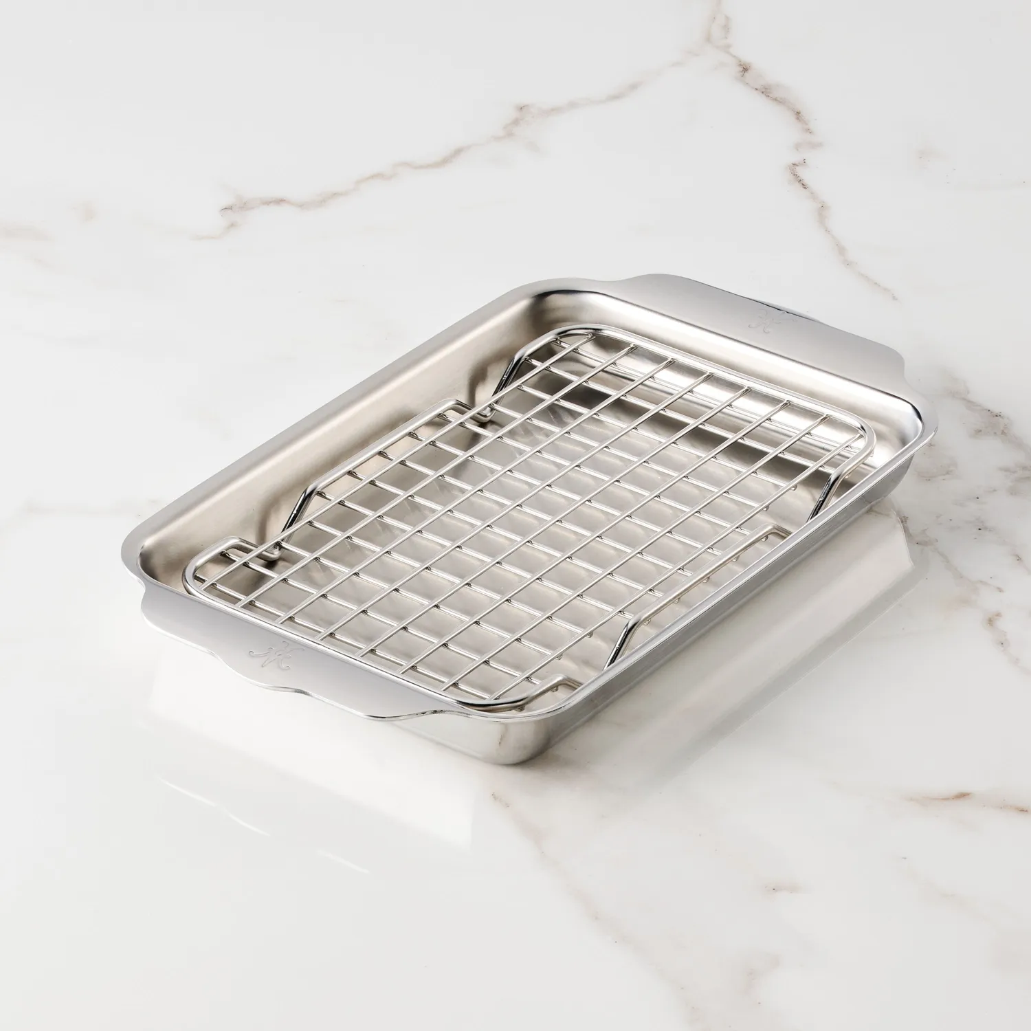  Hestan Provisions Oven Bond Eighth Sheet Pan with Grid