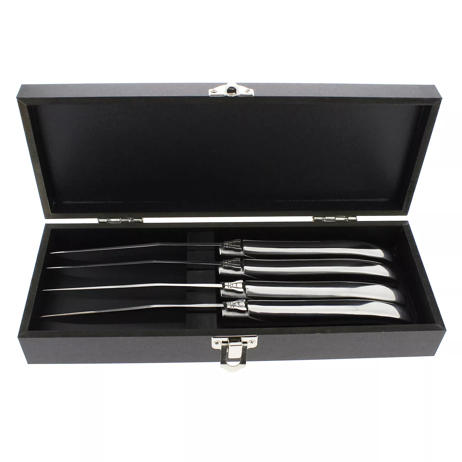 French Home Laguiole Connoisseur Steak Knives, Set of 4
