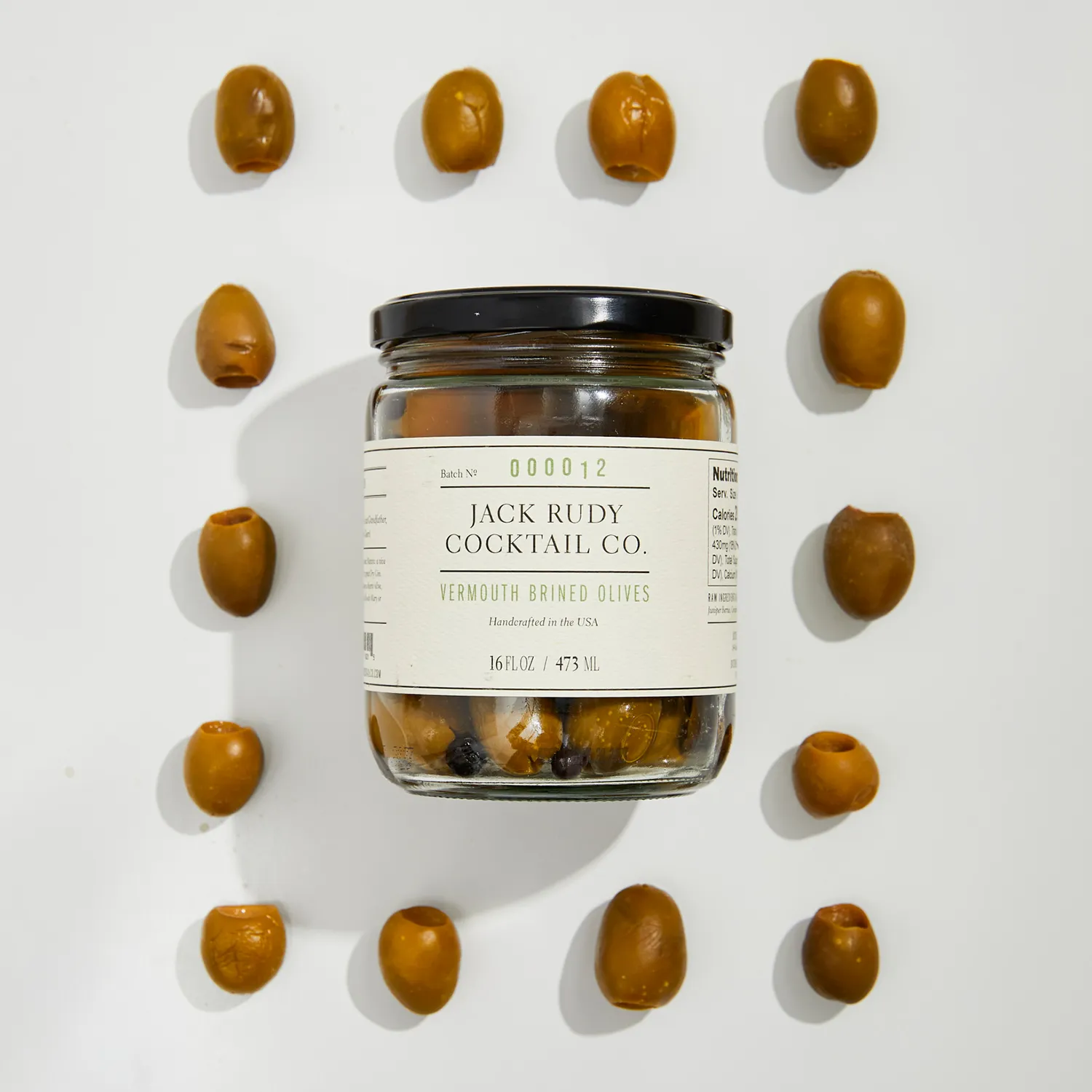 Jack Rudy Cocktail Co. Vermouth Brined Olives