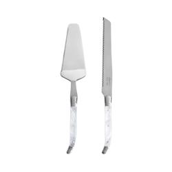 French Home Connoisseur Laguiole 2-Piece Cake & Pie Server Set with Pearlized Handles Love these!  Gifts for my daughter, my daughter-in-law and myself!!  Very beautiful and classic
