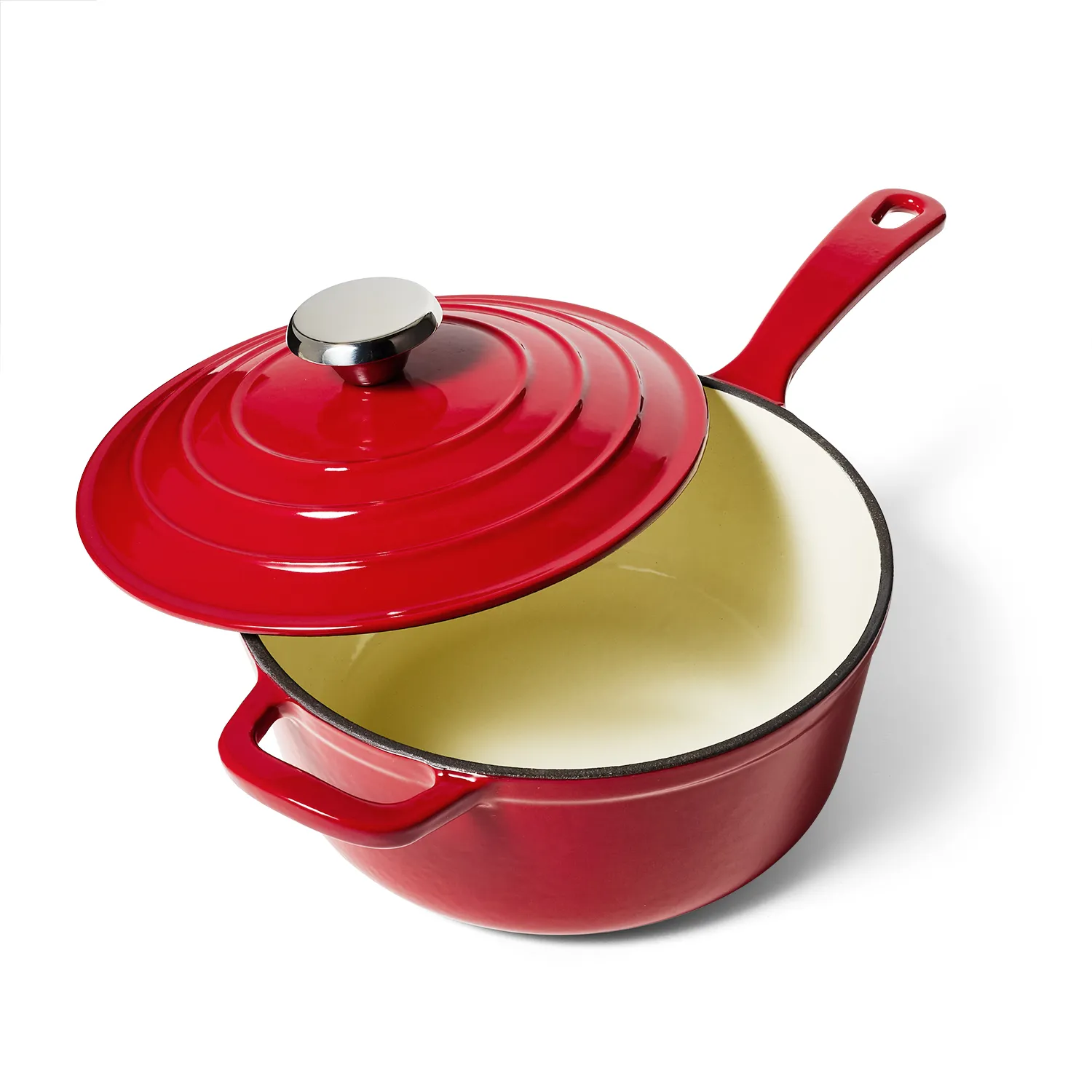 Sur La Table Enameled Cast Iron Saucepan, 2.5 qt. 