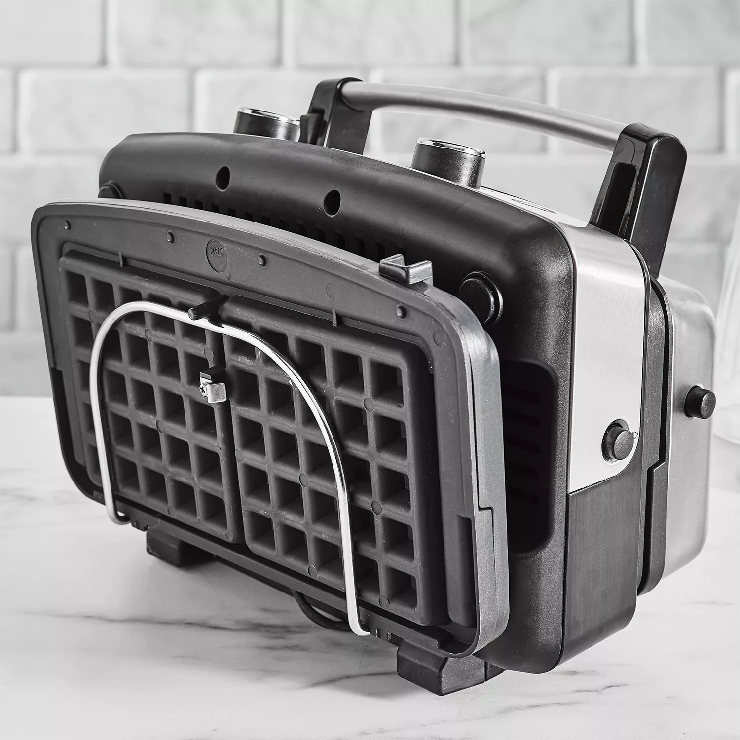 GreenPan Elite Ceramic Nonstick 2-Square Waffle Maker