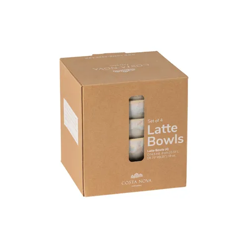 Costa Nova Brisa Latte Bowls, Set of 4