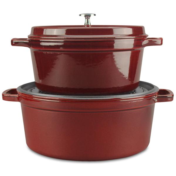 Staub Round Dutch Oven, 5.5 qt.
