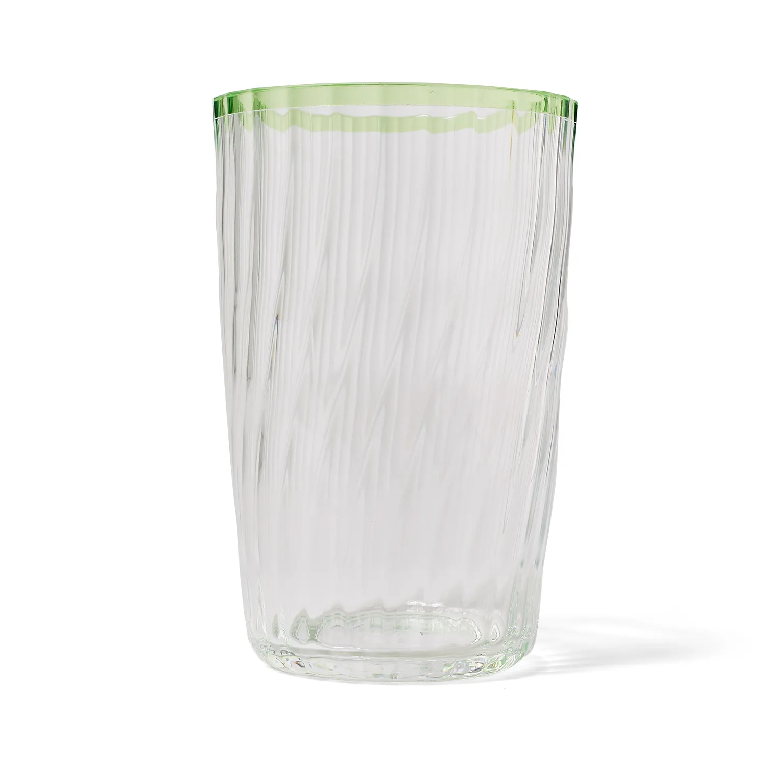 Sur La Table Orchid Optic Swirl Melamine Highball Glass
