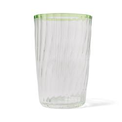 Sur La Table Orchid Optic Swirl Melamine Highball Glass