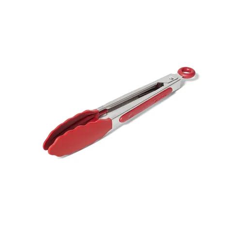 Sur La Table Silicone-Tipped Tongs, 7&#34;