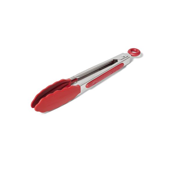 Sur La Table Silicone-Tipped Tongs, 7"