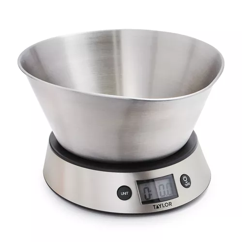 Taylor Measuring Bowl Digital Kitchen Scale
