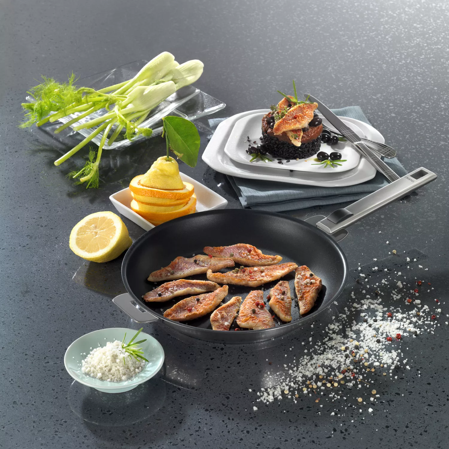 Cristel Strate Nonstick Skillets