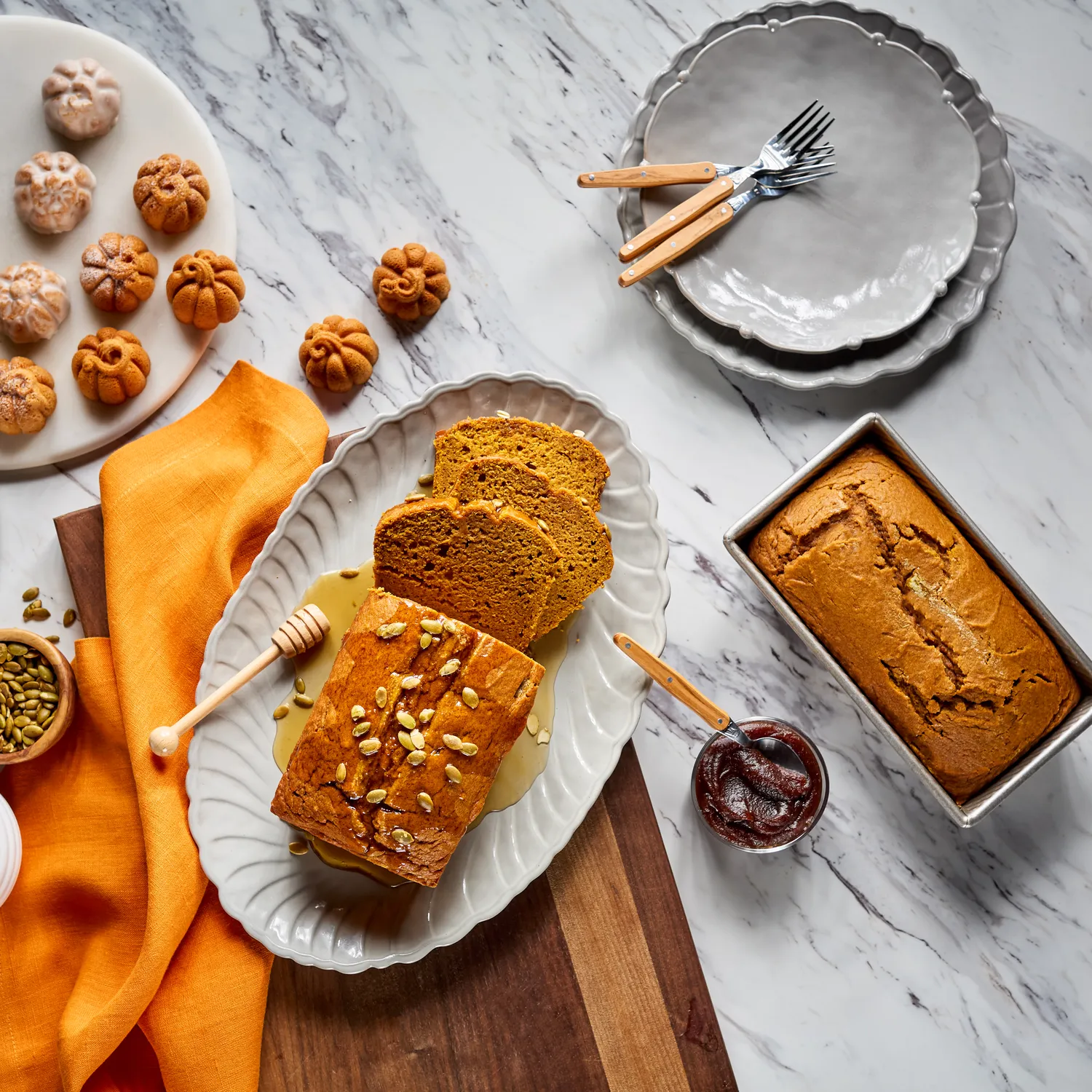 Nordic Ware Pumpkin Cakelet Pan