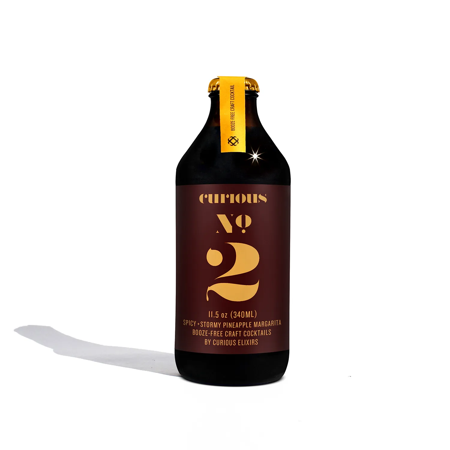 Curious Elixirs No. 2 Booze-Free Spicy Pineapple Ginger Margarita