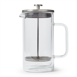 Sur La Table Double-Wall Glass French Press, 8 Cup It