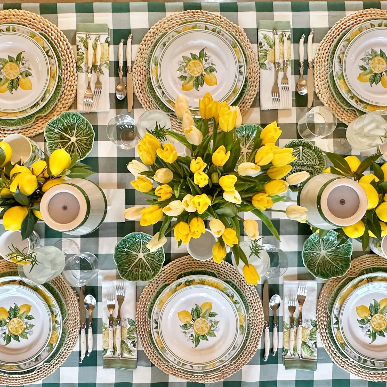 Sur La Table Citron 12-Piece Dinnerware Set