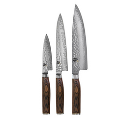 Shun Premier 3-Piece Starter Set Great knives and the 3-piece set is all that we need