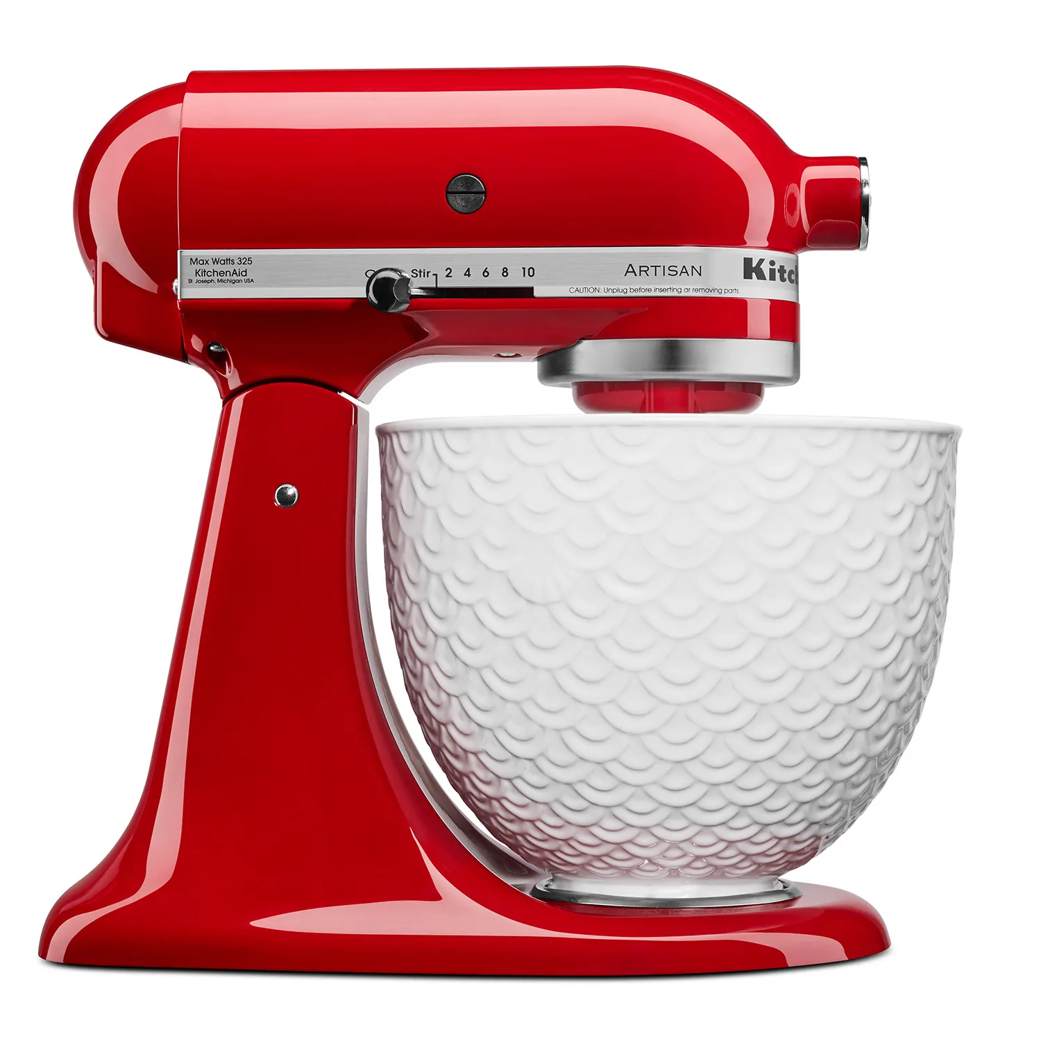  KitchenAid Mermaid Lace Ceramic Bowl, 5 qt. 