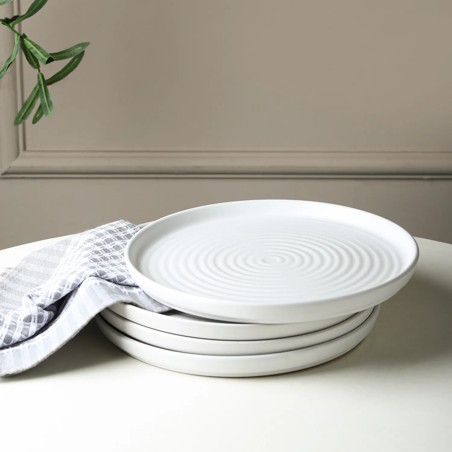 Stone Lain Elica Stoneware 12-Piece Dinnerware Set