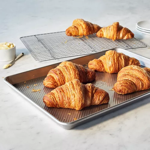 Sur La Table Platinum Pro Half Sheet Pan & Nonstick Cooling Rack Set