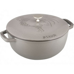 Staub Essential French Oven with Rooster Lid, 3.75 qt I