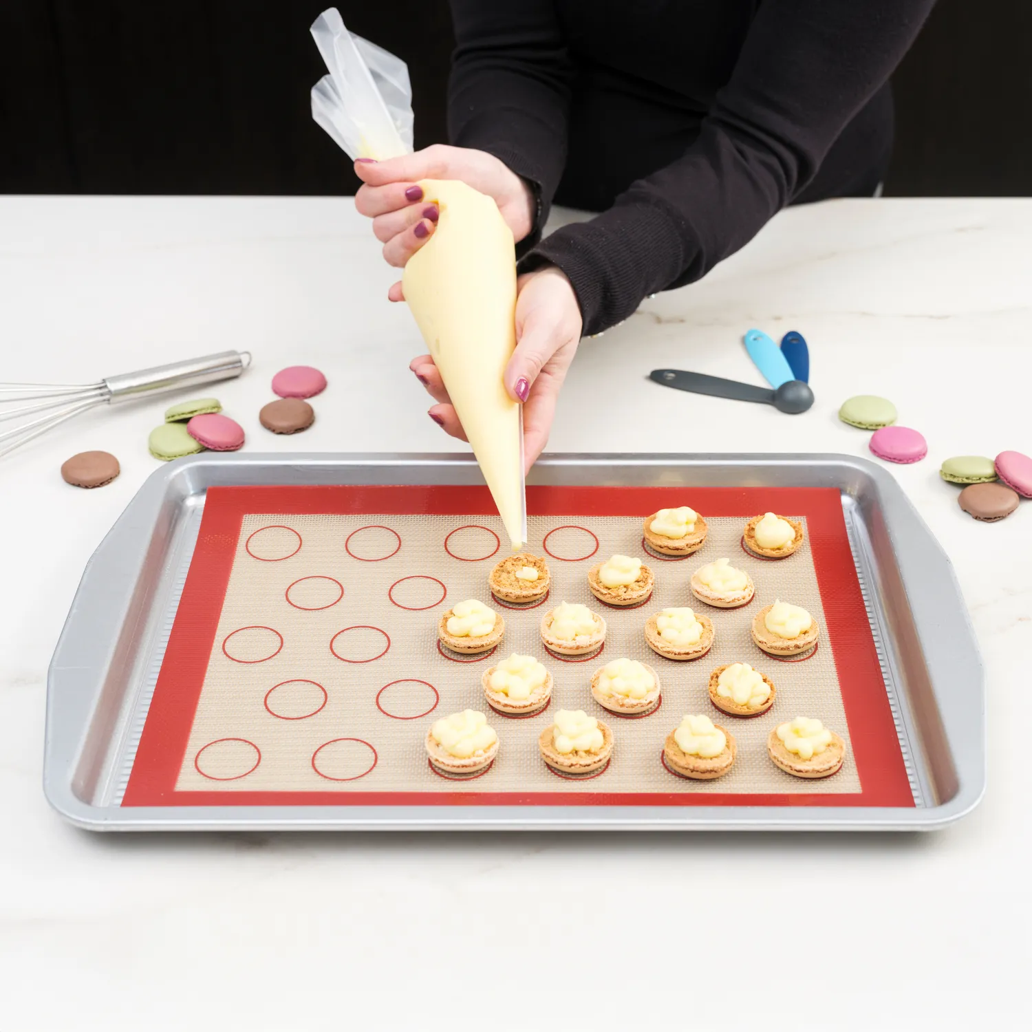 NoStik Silicone Macaron Baking Mat