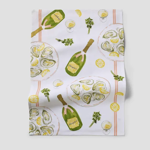 Sur La Table Champagne Kitchen Towel