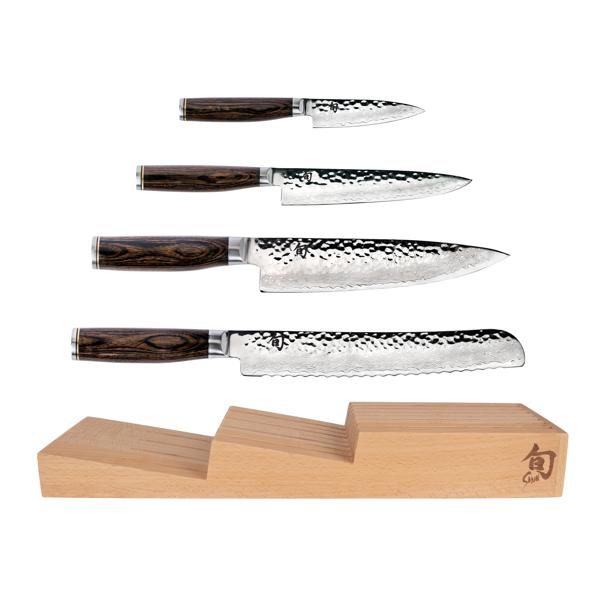 Shun Premier 5-Piece In-Drawer Knife Block Set