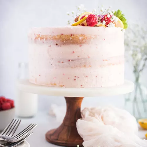 Lemon Raspberry Cake