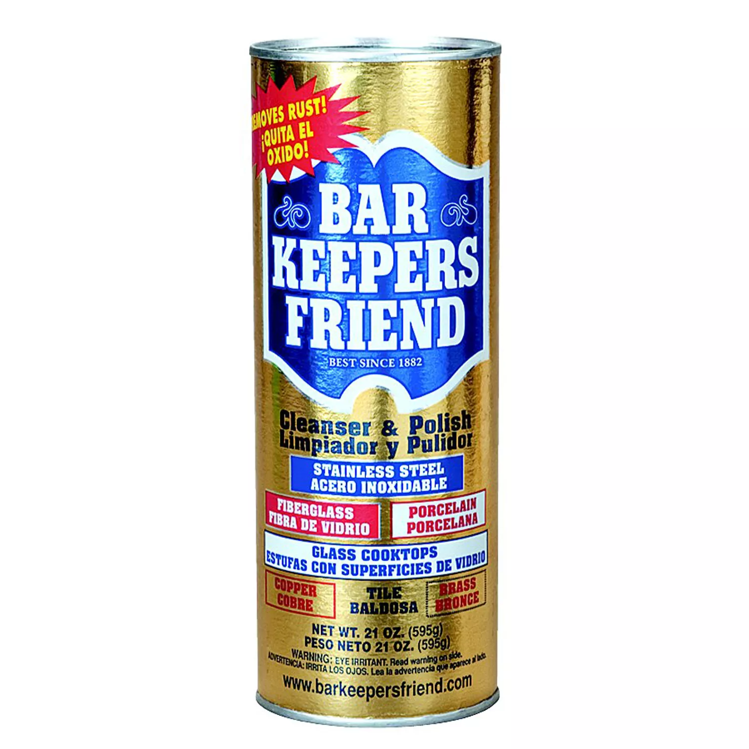 Bar Keepers Friend Cleanser & Polish: 12 OZ