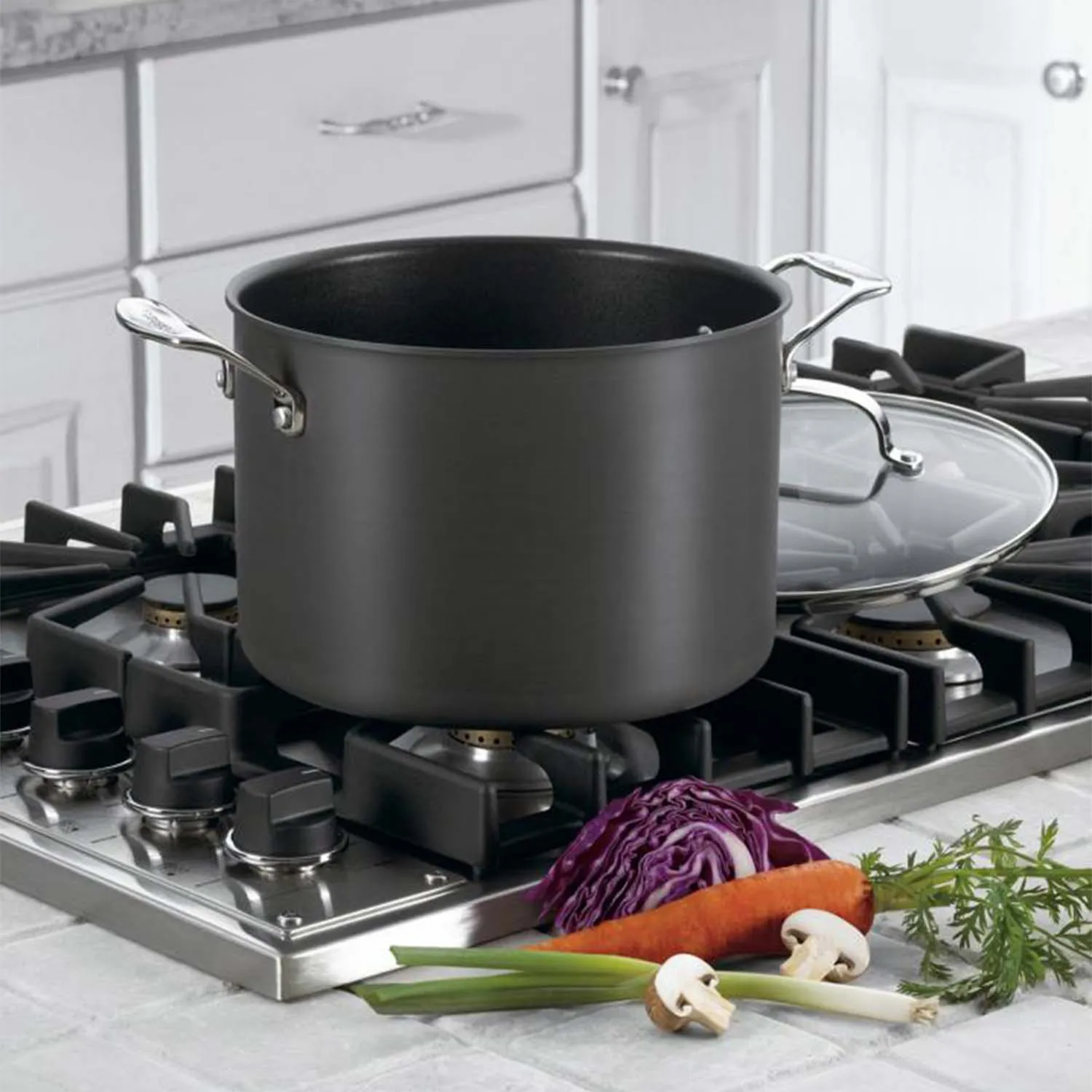 Cuisinart Chef's Classic Hard Anodized Ceramic Nonstick Stockpot