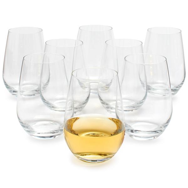 Schott Zwiesel Forte Stemless Wine Glasses, Set of 8