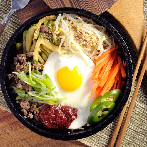 Bulgogi Beef Bibimbap Lettuce Wraps