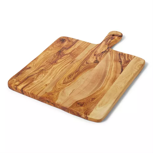 Sur La Table Italian Olivewood Cheese Board with Handle