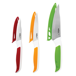 Zyliss Comfort Cutting Board and 3-PC Knife Set 