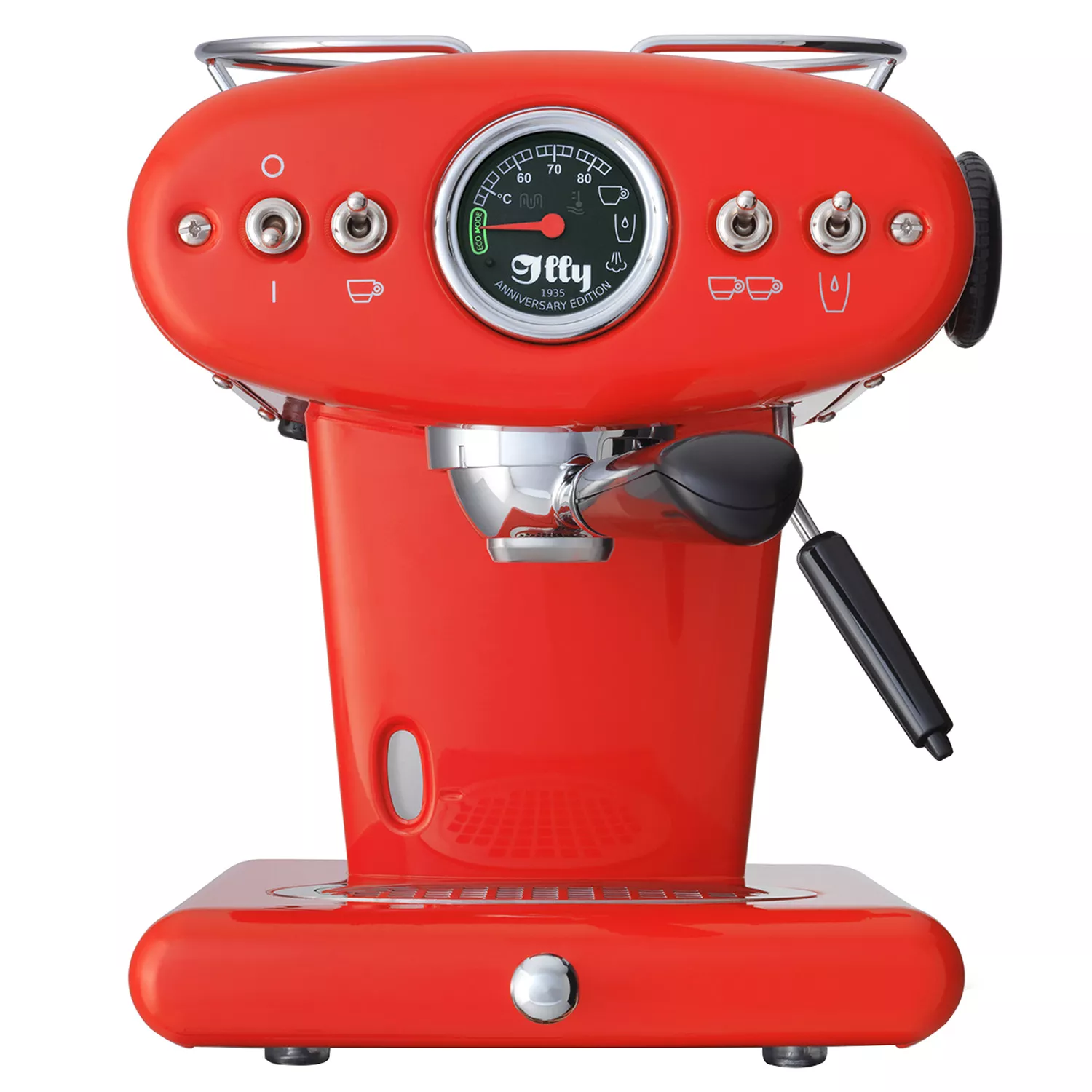 Photos - Coffee Maker Illy X1 Anniversary ESE & Ground Espresso Machine 60513 