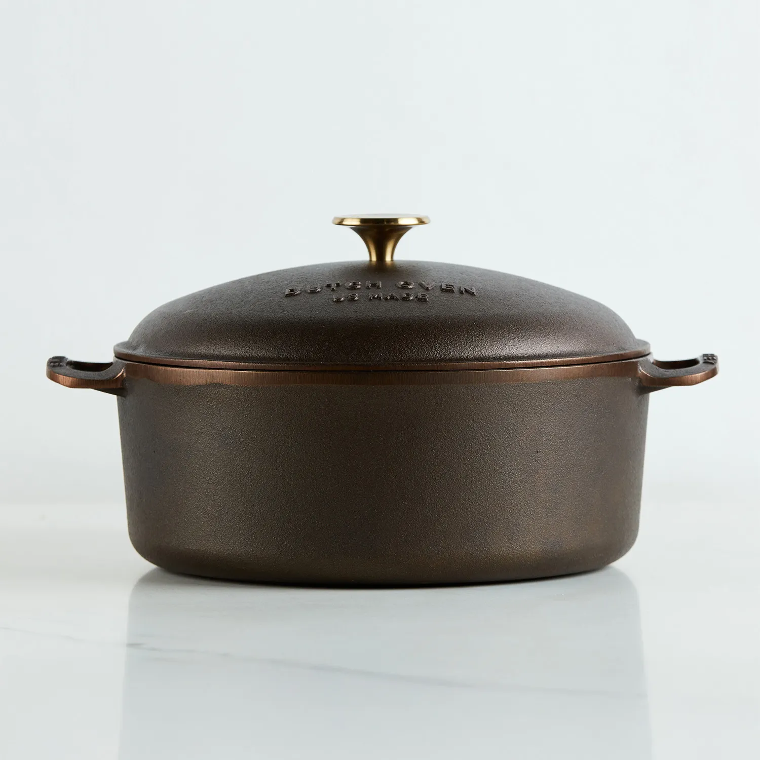 Smithey Polished Cast Iron Dutch Oven